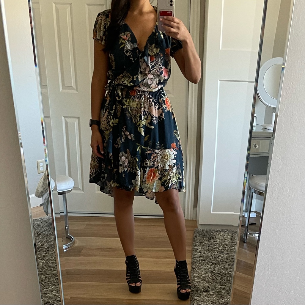 Icons Floral Dress